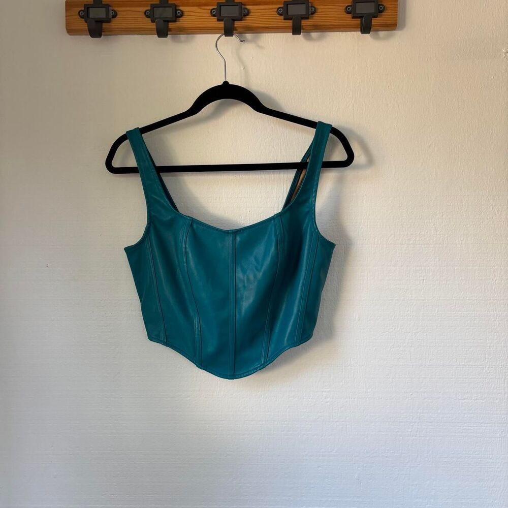 Sincerely-jules-for-bandier Women's Blue and Green Corset